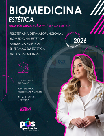 Pós-Graduação Biomedicina Estética Reconhecido pelo MEC – Segunda-feira